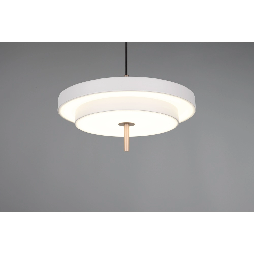 Suspension design Keaton blanc Ø 40cm Trio 4017807653373