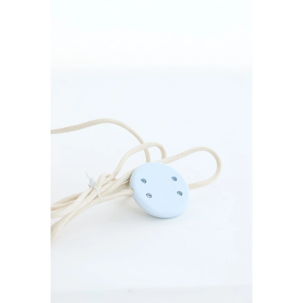 Lampe de sol en sable Michiel 160cm - crème chenille Light & Living 8717807786151