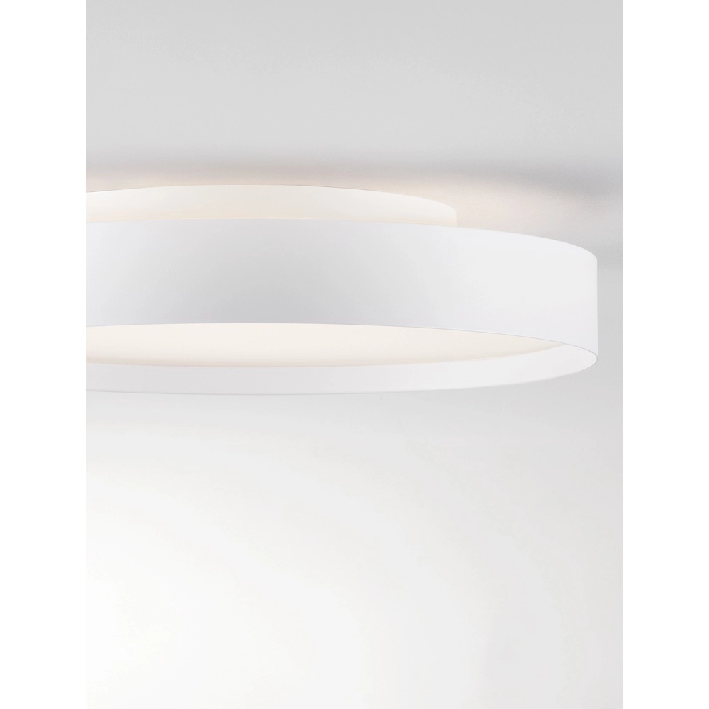 Plafonnier Roi blanc Ø 40cm Lyora 5212017448927