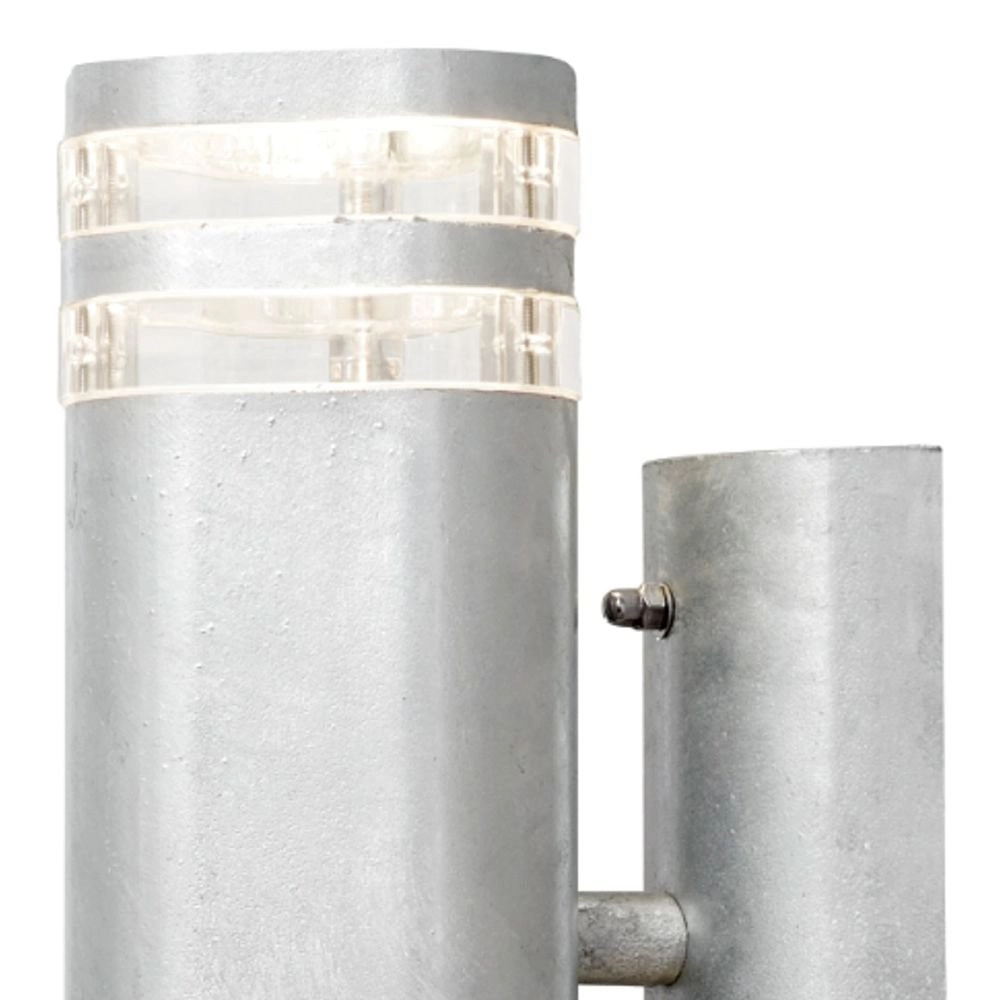 Spot murale Modena Up - Down 2 lumières 28cm gris zinc KonstSmide 7318307516326