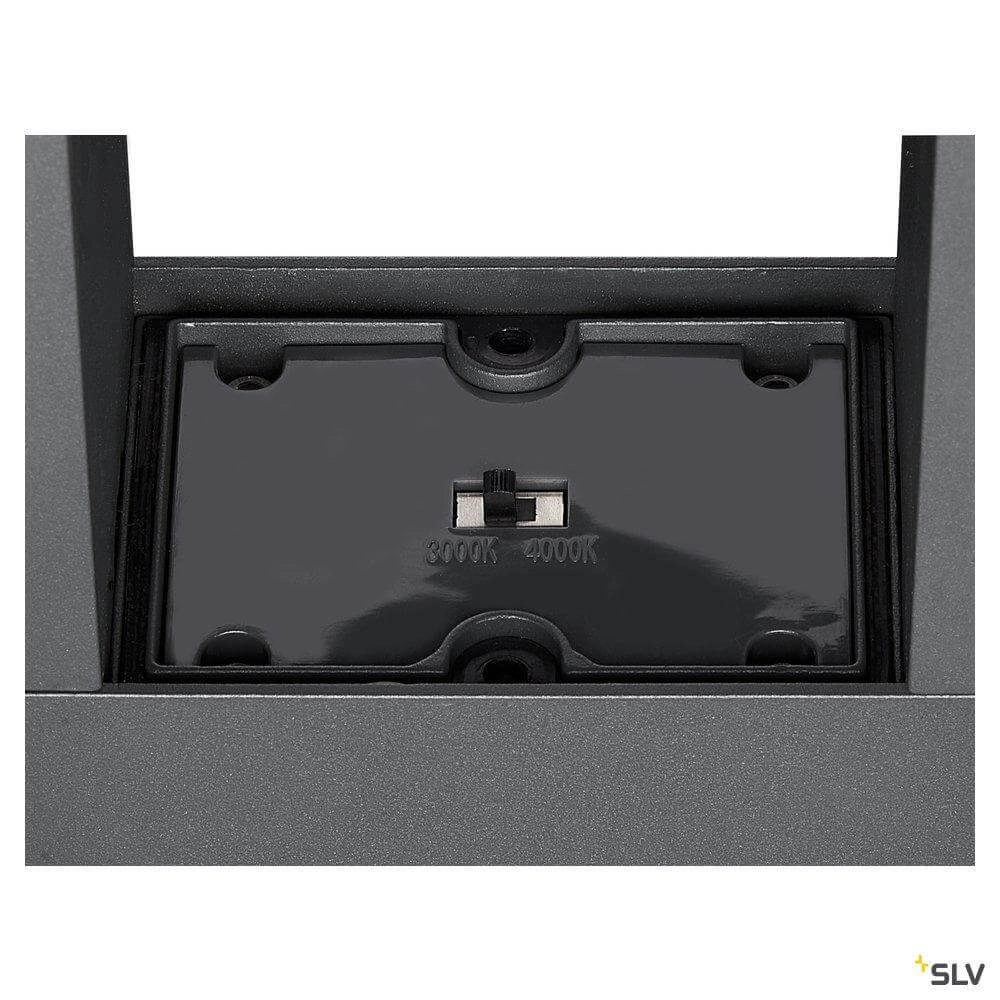 Éclairage de chemin à LED Eskina 125cm 2 lumières anthracite SLV 4024163255318