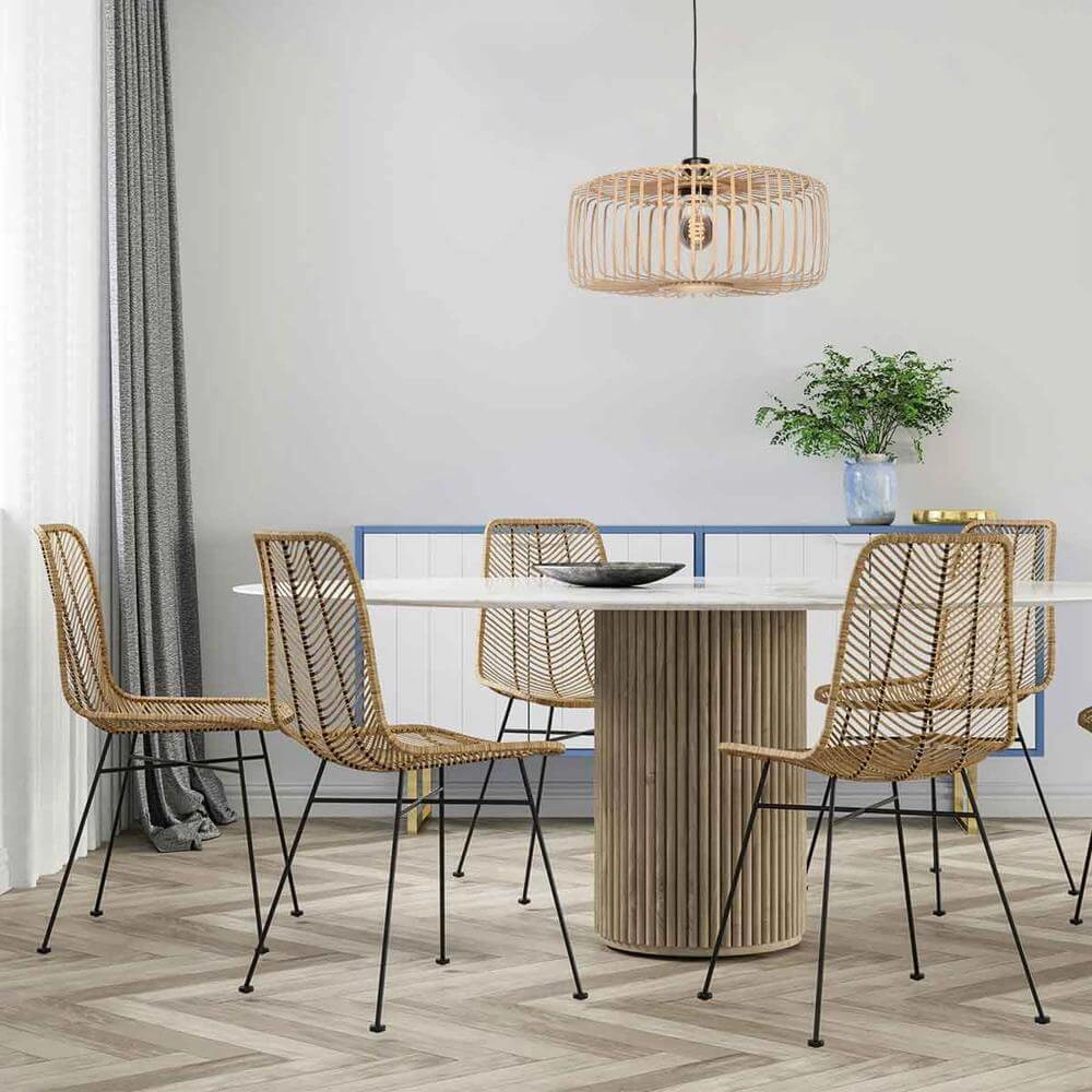 Suspension en bambou Sparkled Light Ø 50cm Steinhauer 8712746176841