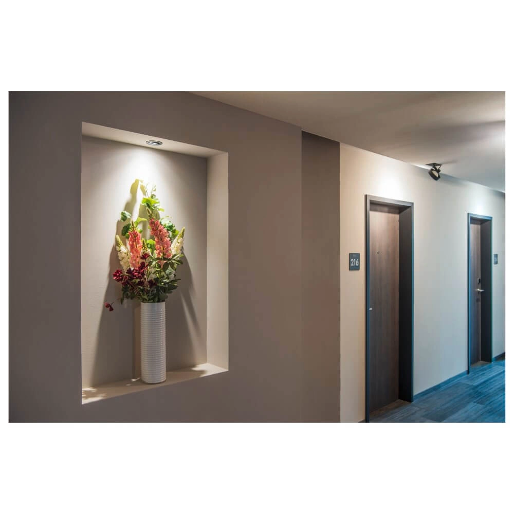 Spot LED rond New Tria 68 noir - 3000K - 750lm - 38g SLV 4024163277778