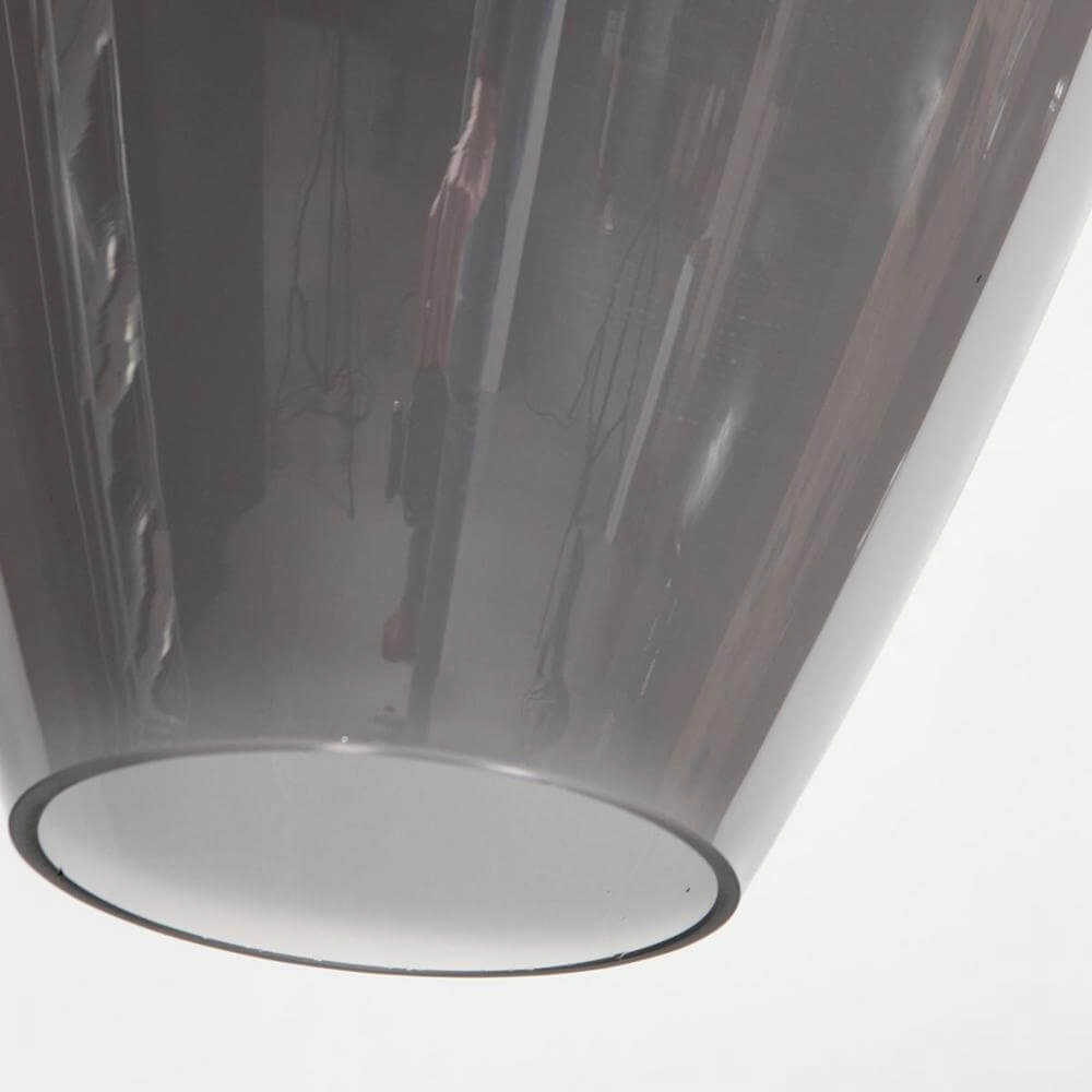 Suspension HaloSwap avec 1 verre à fumée Ø 22,5cm Steinhauer 8712746179705