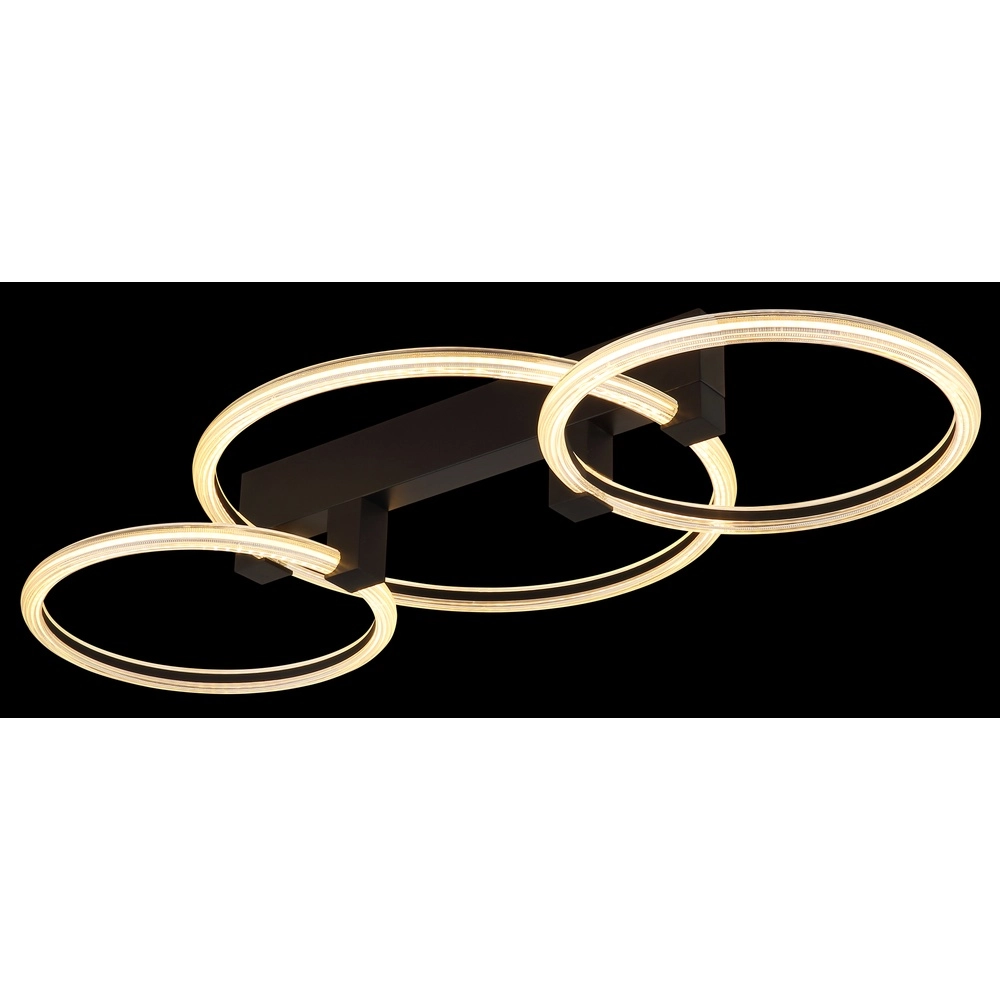 Lampe de plafond Fletcher Noir de conception Globo 9007371592289