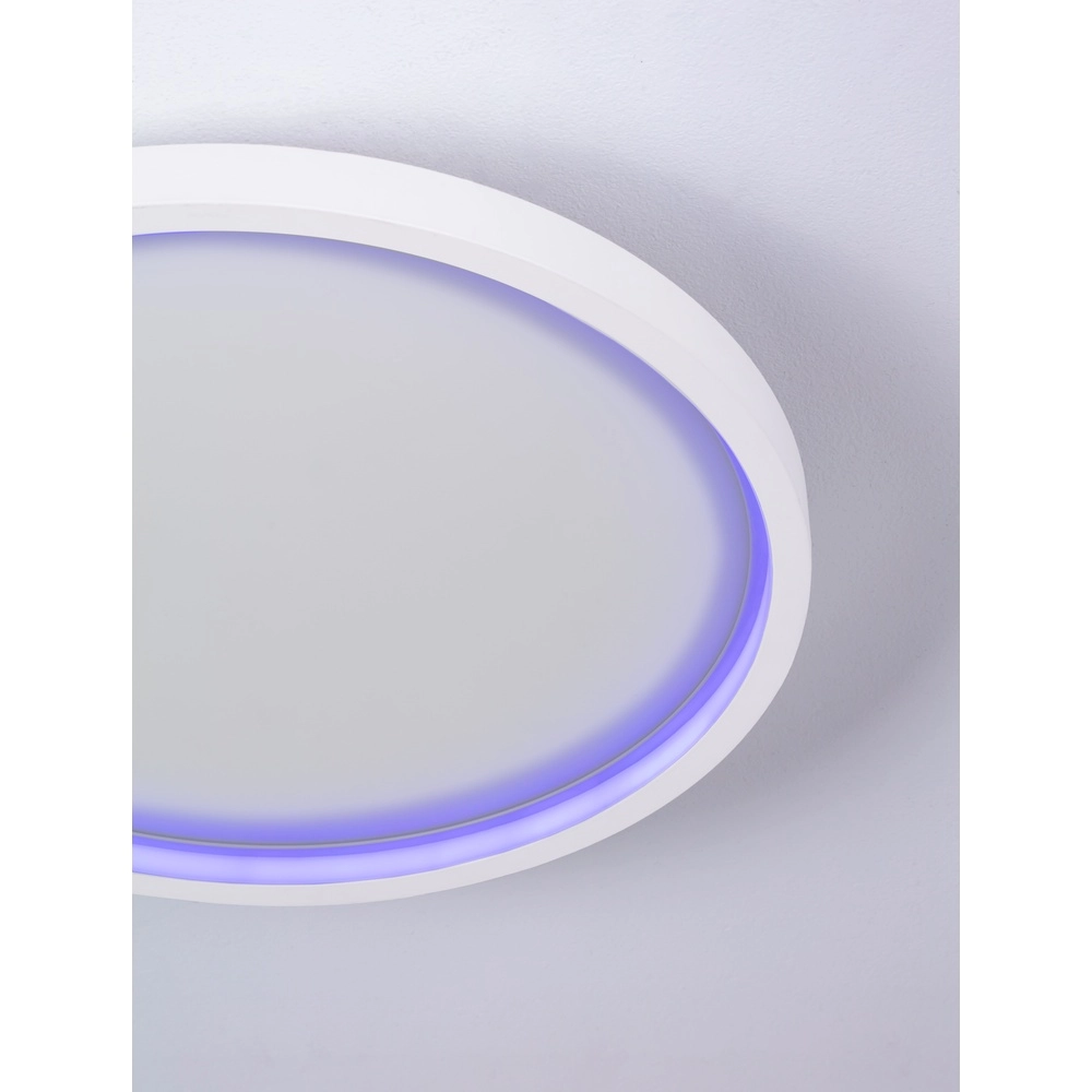 Plafonnier Chet Ø 39,3 cm avec fonction RGB Lyora 5212017450142