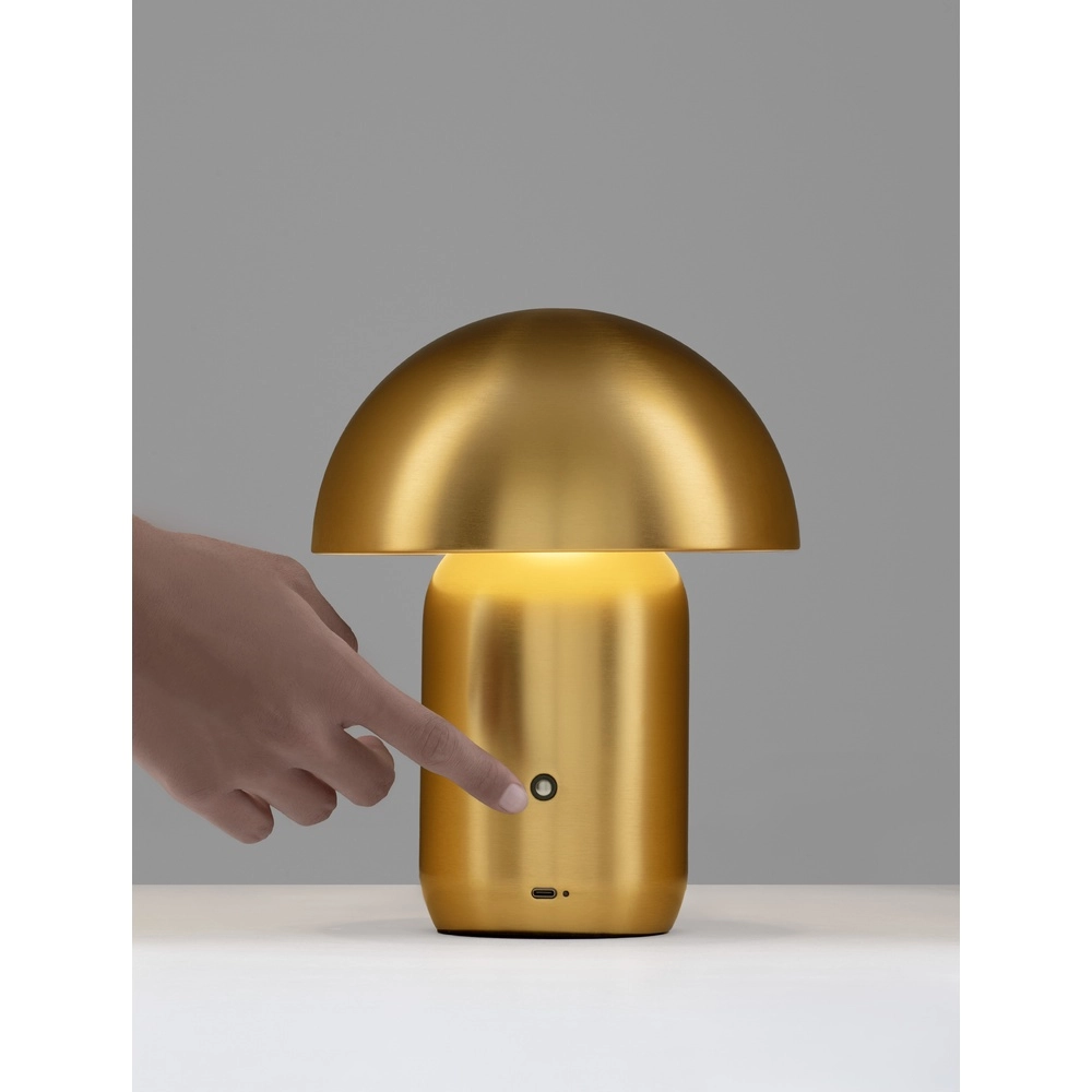 Lampe de table design Pois Or rechargeable Lyora 5212017472069