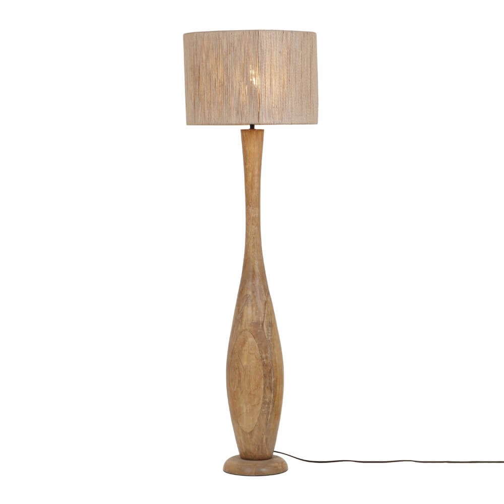 Lampe de table en corde Toba 133 cm Trio 4017807617696