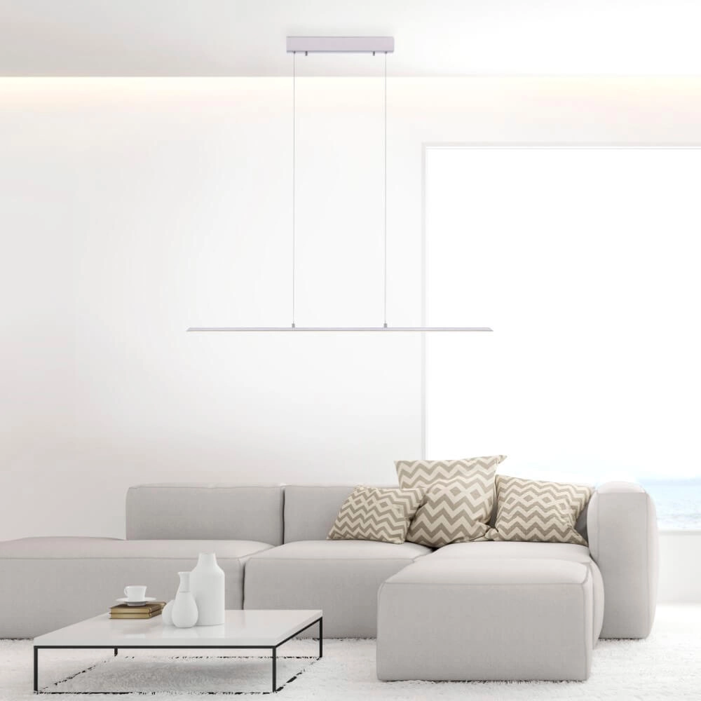 Lampe suspendue design Pure Lite 100 cm en métal Paul Neuhaus 4012248344842