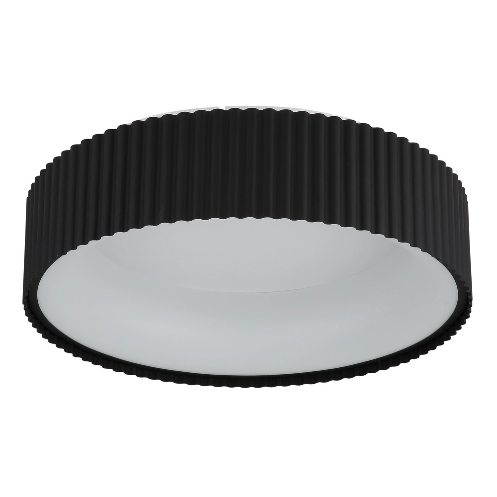 Lampe de plafond Kemp noir Ø 46cm Globo 9007371575268