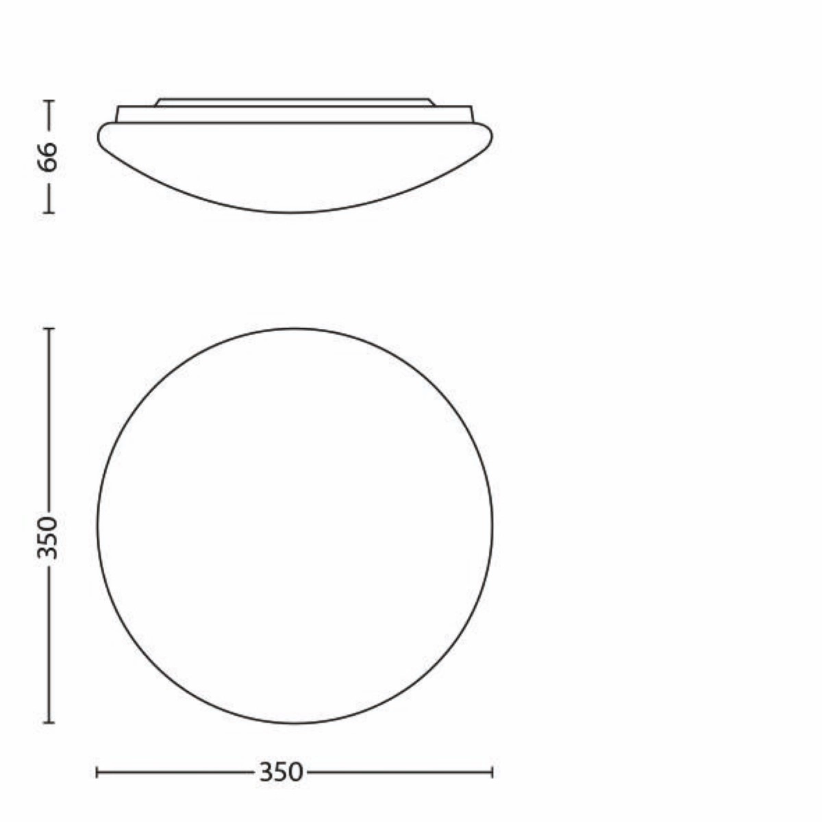 Lampe de plafond Wawel Philips 8718696162774