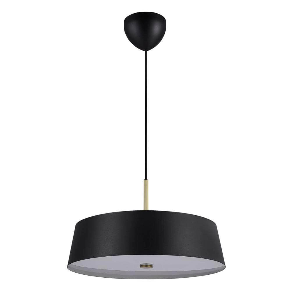 Suspension élégante Clasi noir Ø 45cm Nordlux 5704924015939