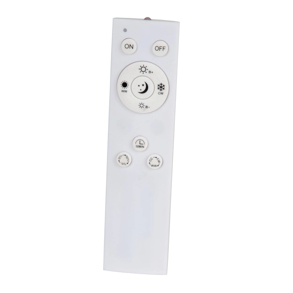 Éclairage ovale de plafond Elly 36W noir Lucide 5411212071828