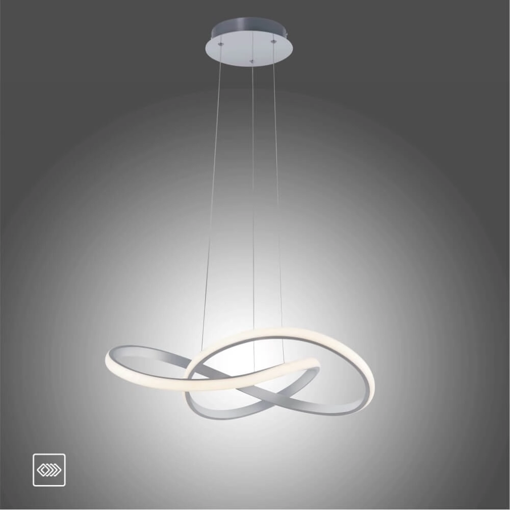 Lampe suspendue Maria aluminium Just Light 4043689975760