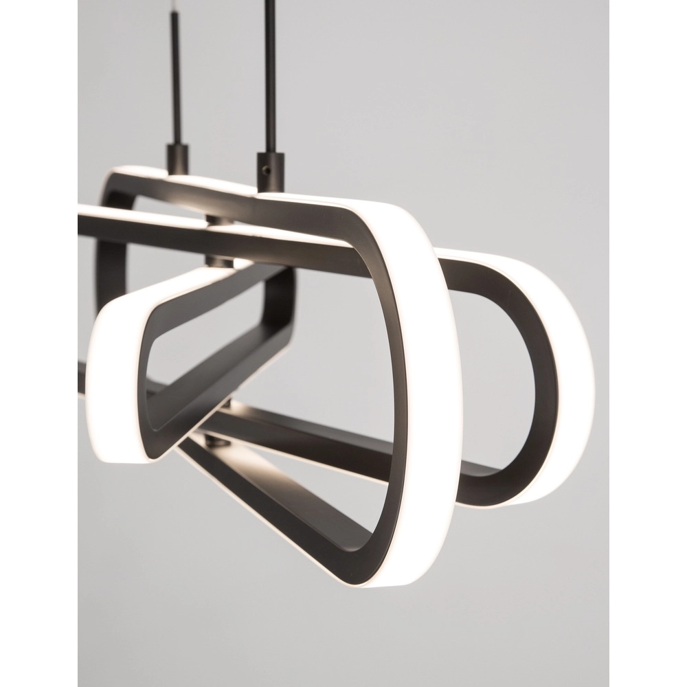 Suspension design Arte Ovale noir Lyora 5212017426000