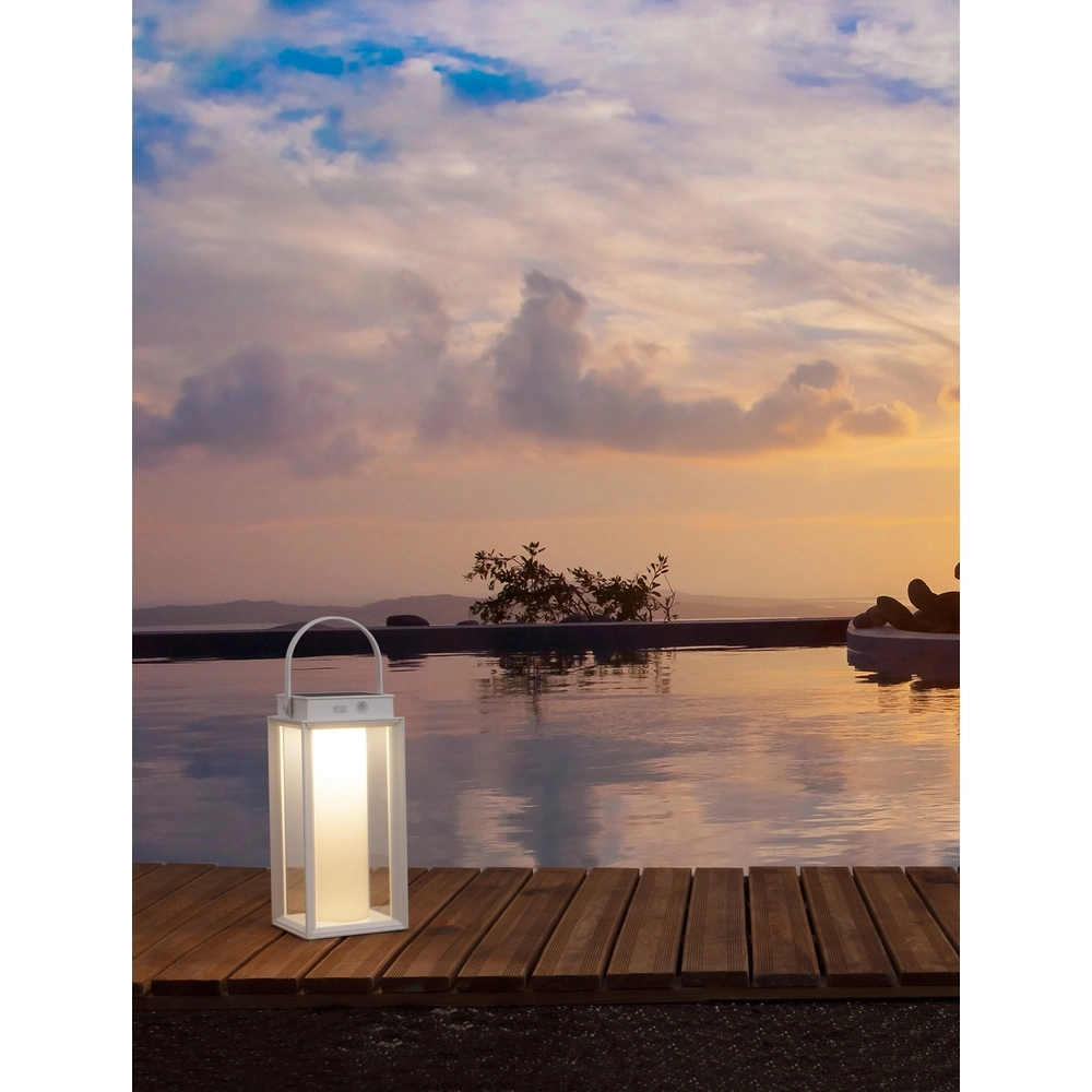 Lampe de table solaire Verhal blanc Lyora 5212017434722