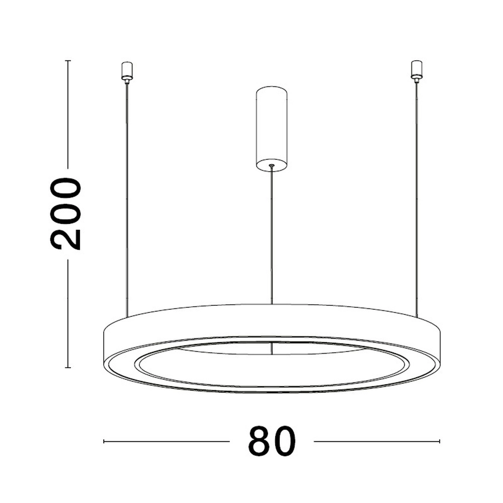 Suspension design Sting or Ø 80cm Lyora 5212017437426