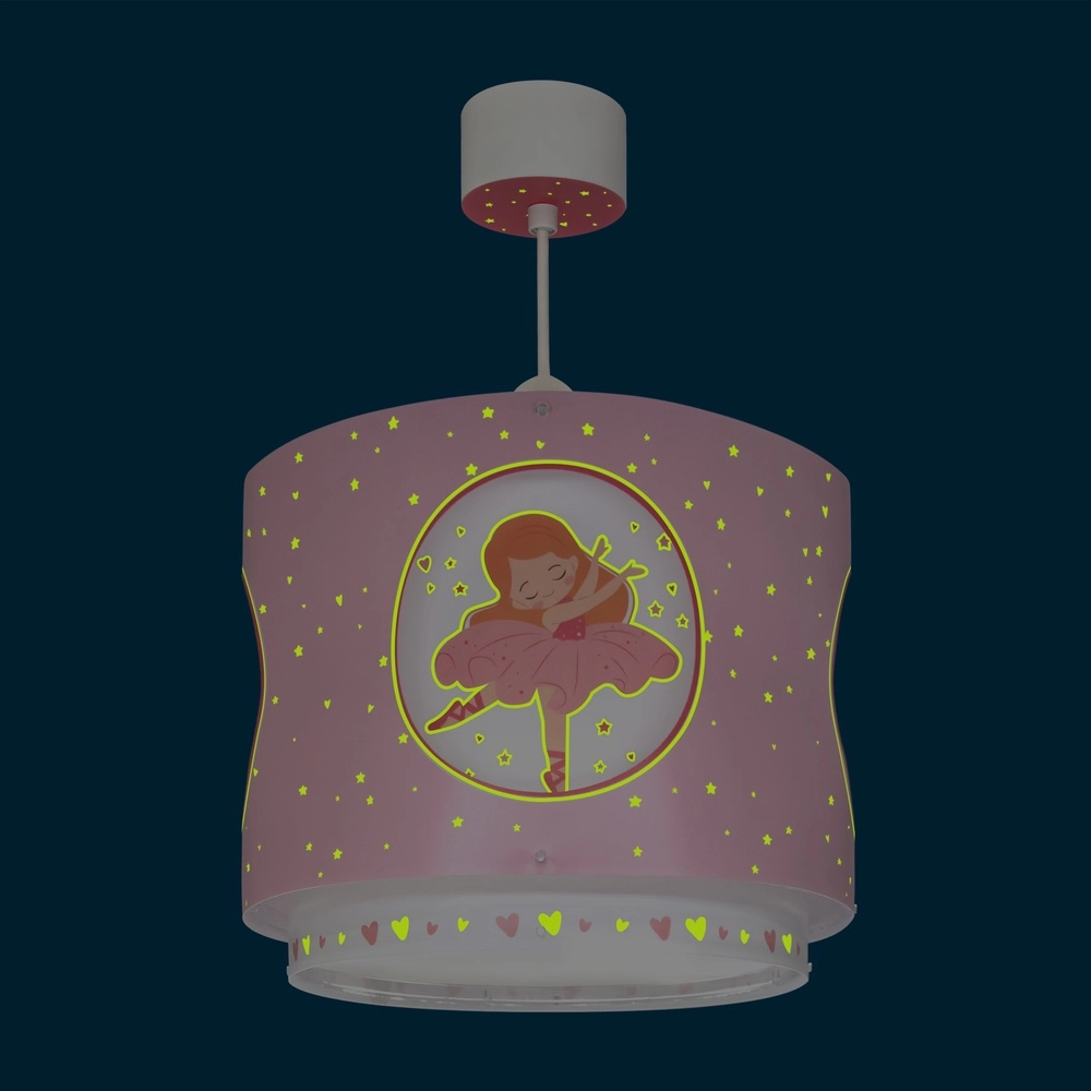 Suspension Princess Dance Lueur rose dans le noir Dalber 8420406609126