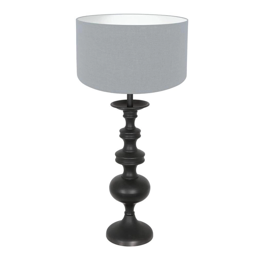 Lampe de table Lyons Noir avec capuche bleu clair Steinhauer 8712746175257