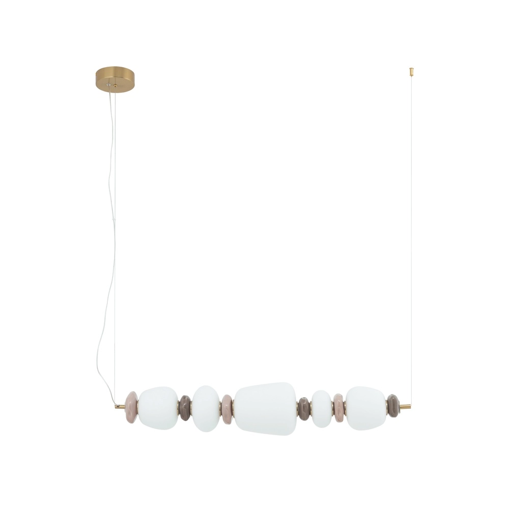 Lampe suspendue Ceramic Led céramique et verre 96 cm