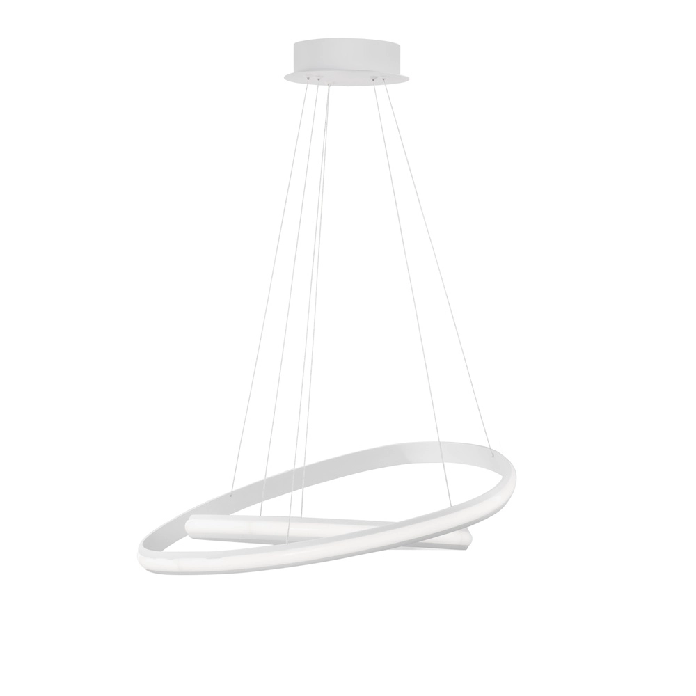 Suspension design Aries blanc Ø 59cm Lyora 5212017419811