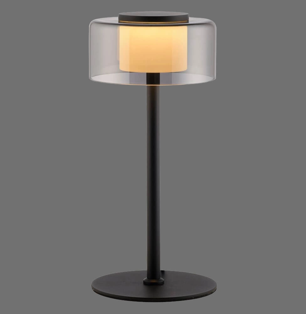 Lampe de table noire Rika Paul Neuhaus 4012248385227