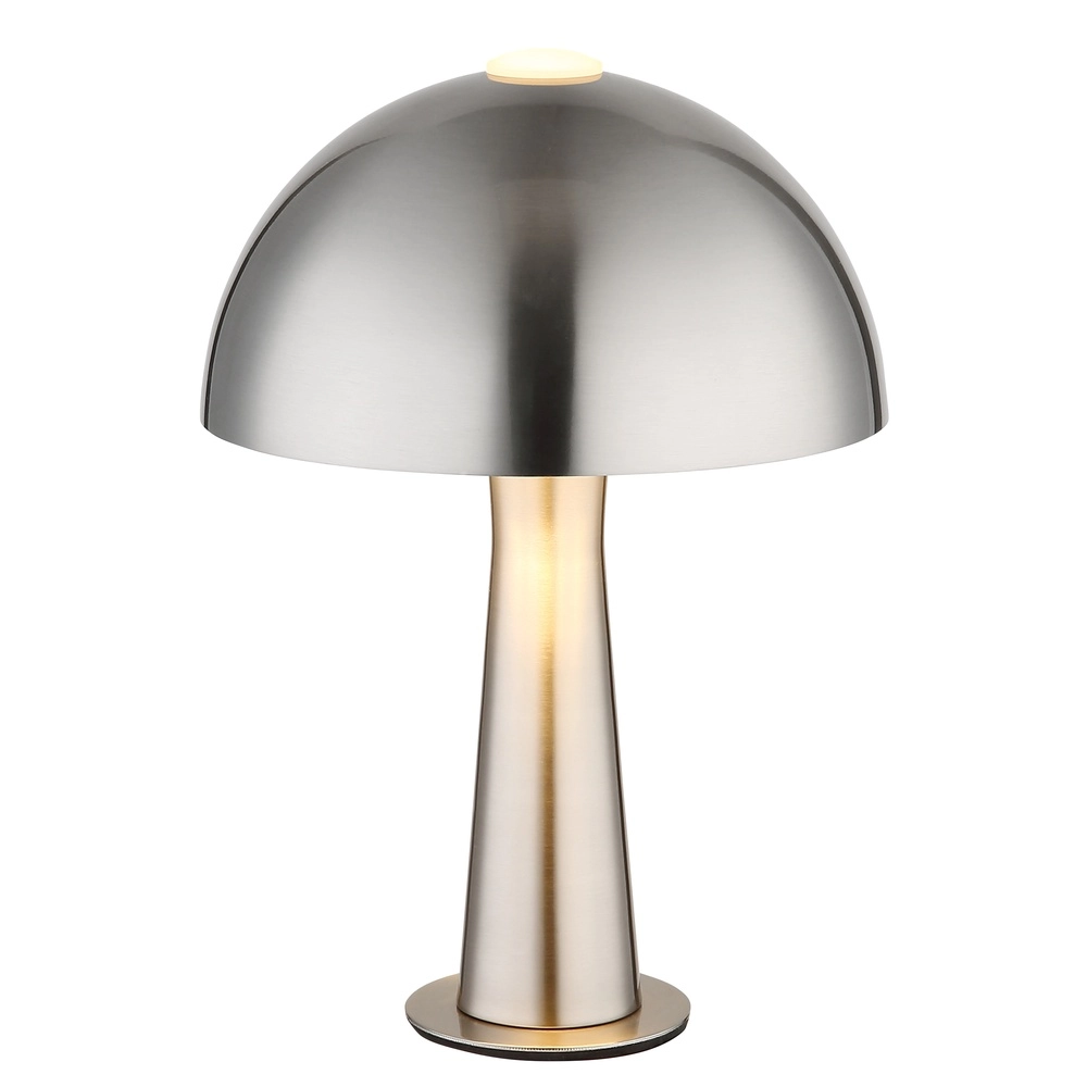 Lampe de table moderne Julia nickel