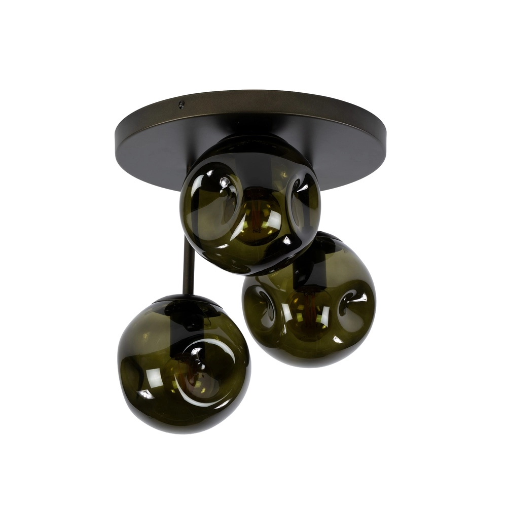 Lampe de plafond à design Stellar Noir Lyora 8716803515086