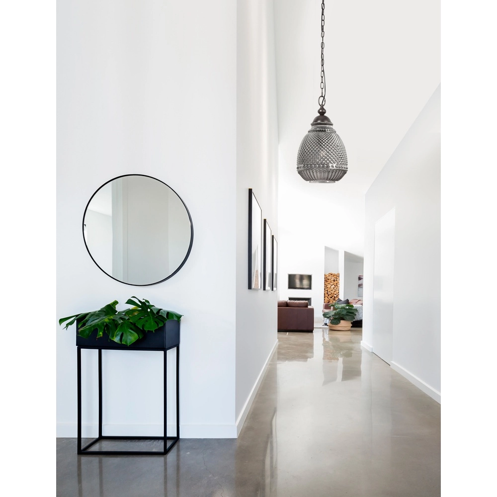 Suspension Toulon Verre gris Suspension Toulon Verre gris