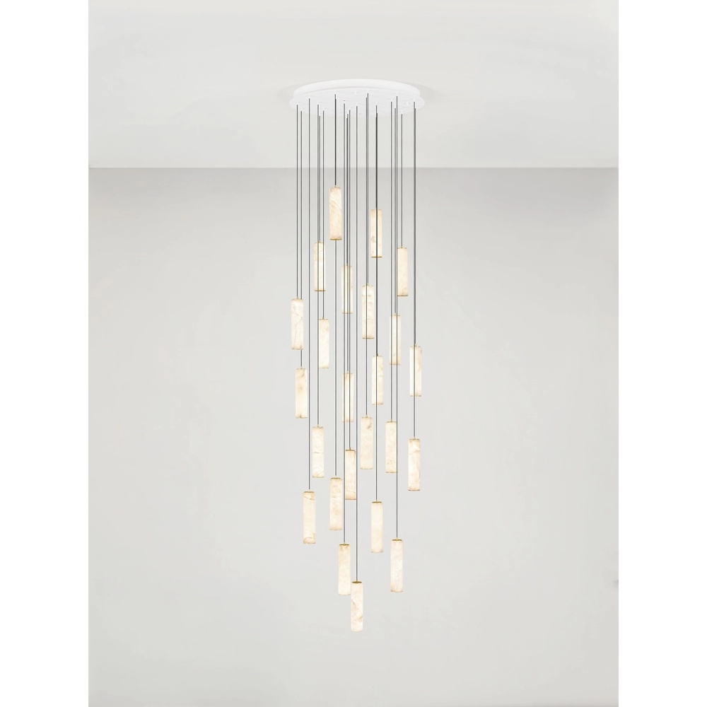Lampe suspendue Diletto Or avec 24 lumières blanches Lyora 5212063503250