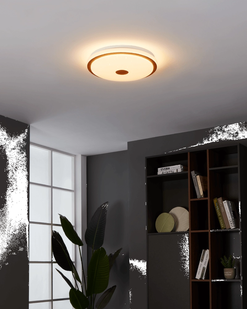 Plafonnier LED Lanciano 1 Ø 38 cm Eglo 9008606244973