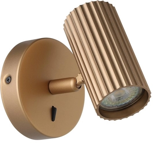 Spot monté en surface Portillo Or unique