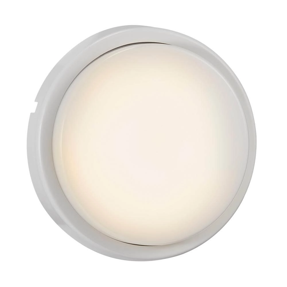Applique murale blanche Cuba Outdoor rond Ø 17,5cm Nordlux 5704924001888