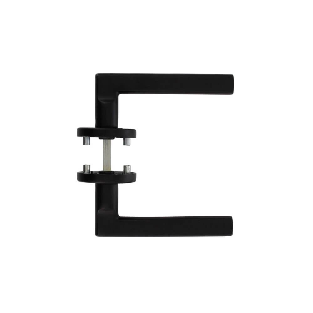 Poignée de porte étanche Hoek 90 Aluminium Noir Intersteel 8714186492192