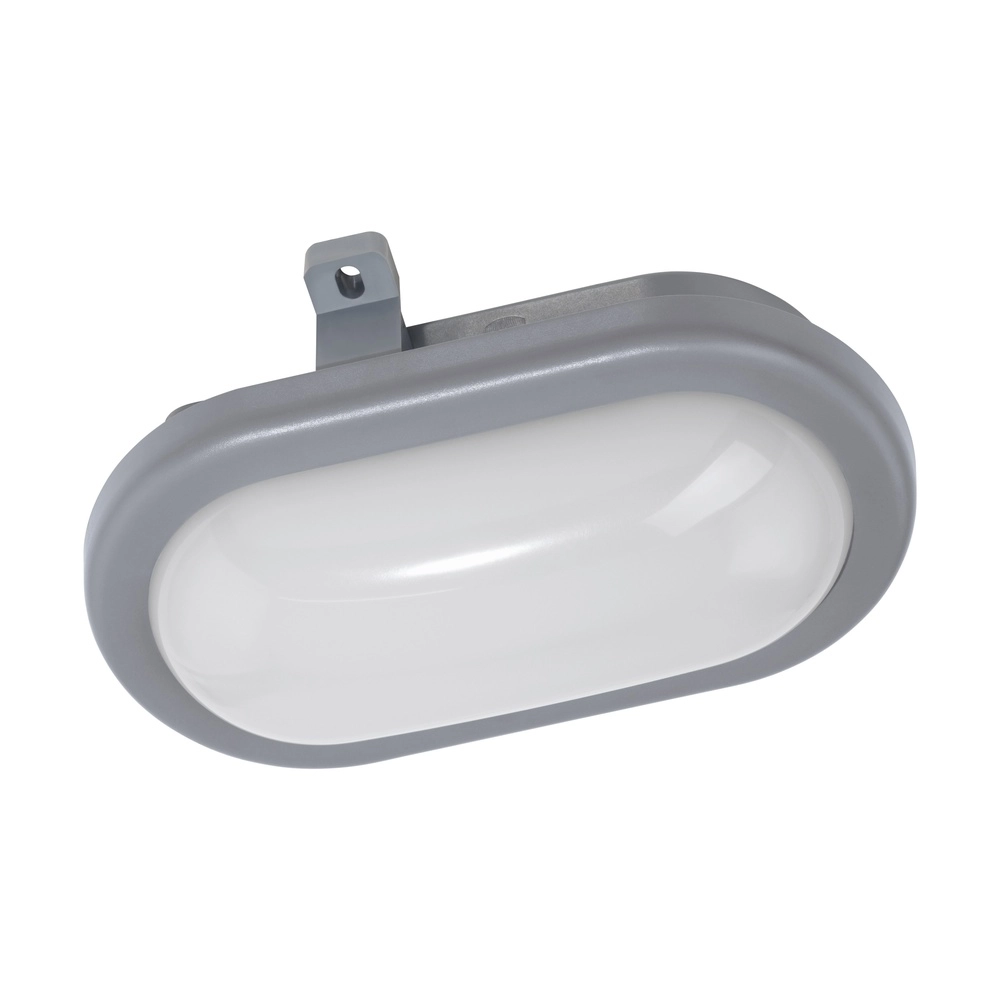 Lampe de plafond Pescolla Ovale gris