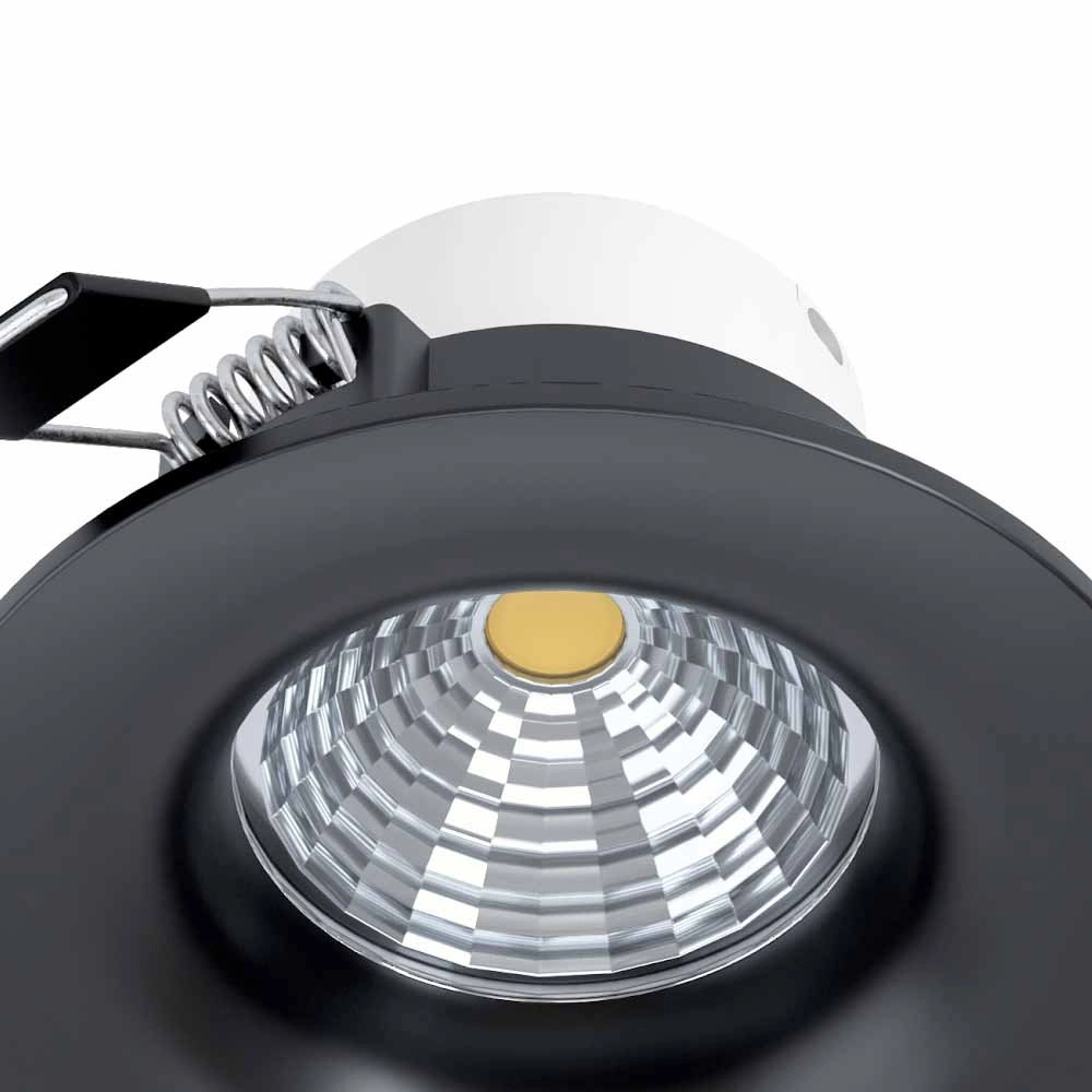 Spot encastré noir Saliceto Eglo 9002759986070