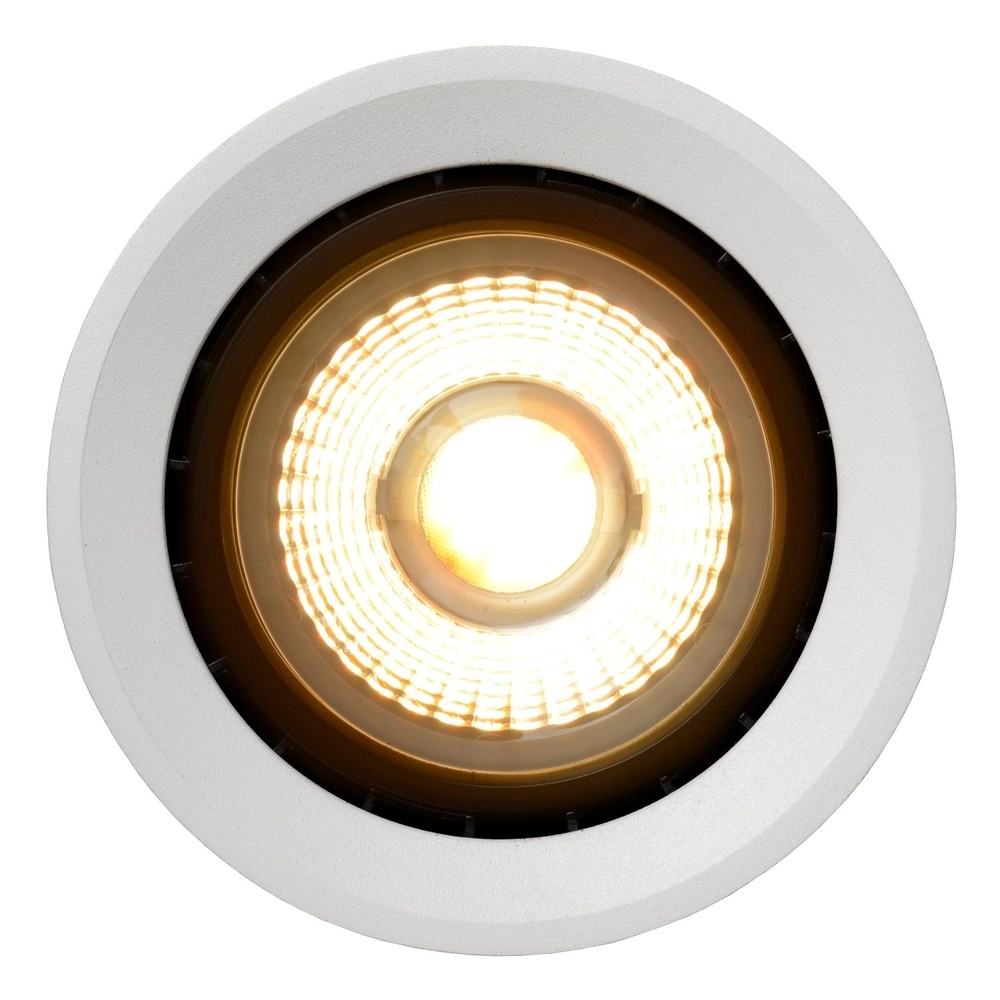 Tache au plafond Ø 12cm Fedler GU10 ES111 blanc Lucide 5411212092137