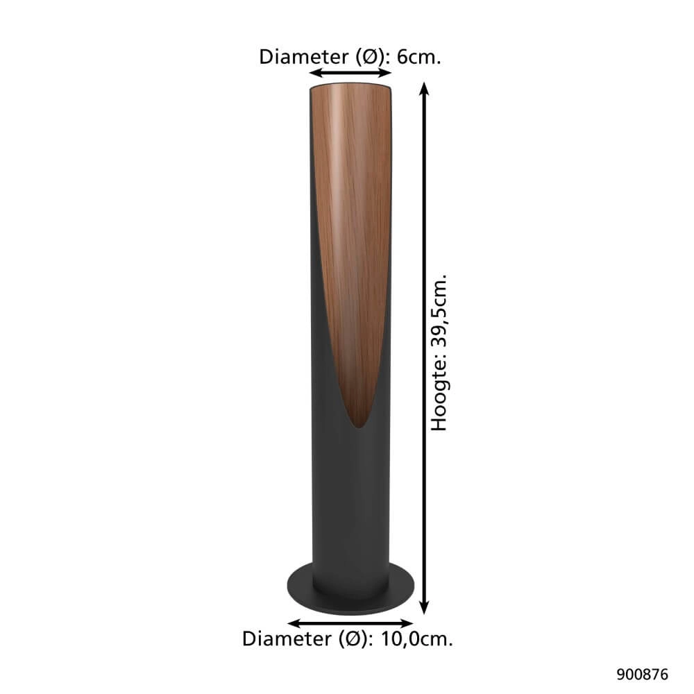 Lampe de table cylindre Barbotto Eglo 9008606327980