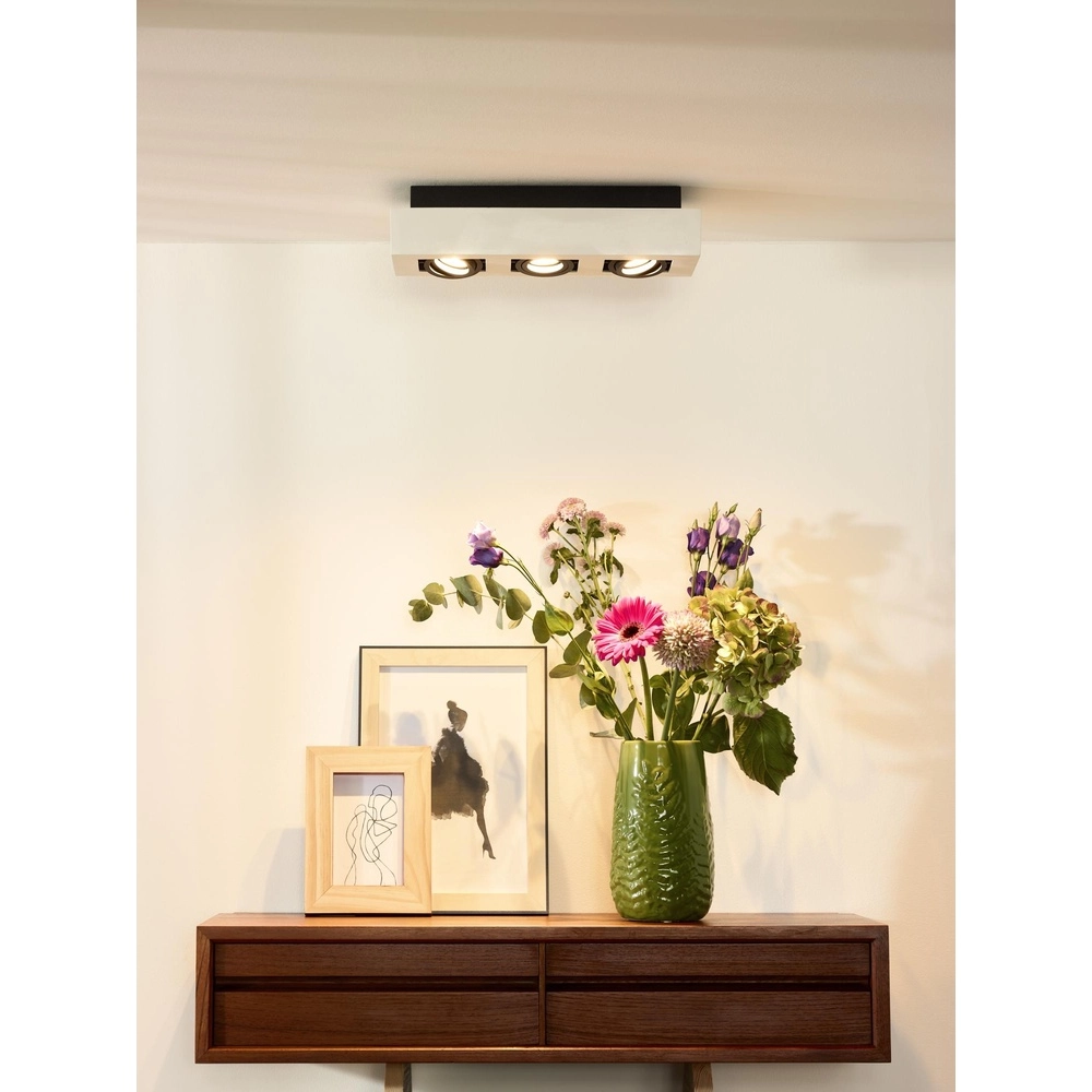 Projecteur de plafond Xirax 3 x 5W blanc Lucide 5411212092335