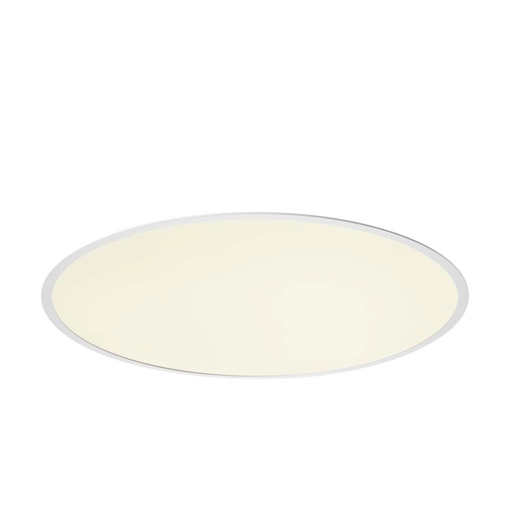 Plafonnier encastré Medo 60 blanc Ø 60cm avec cadre SLV 4024163297660