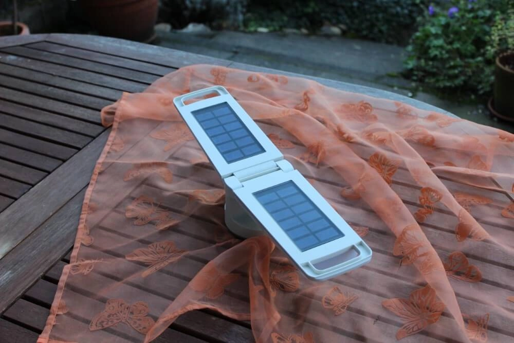 Lampe de table solaire Dragonfly blanc Lutec 4250294310897