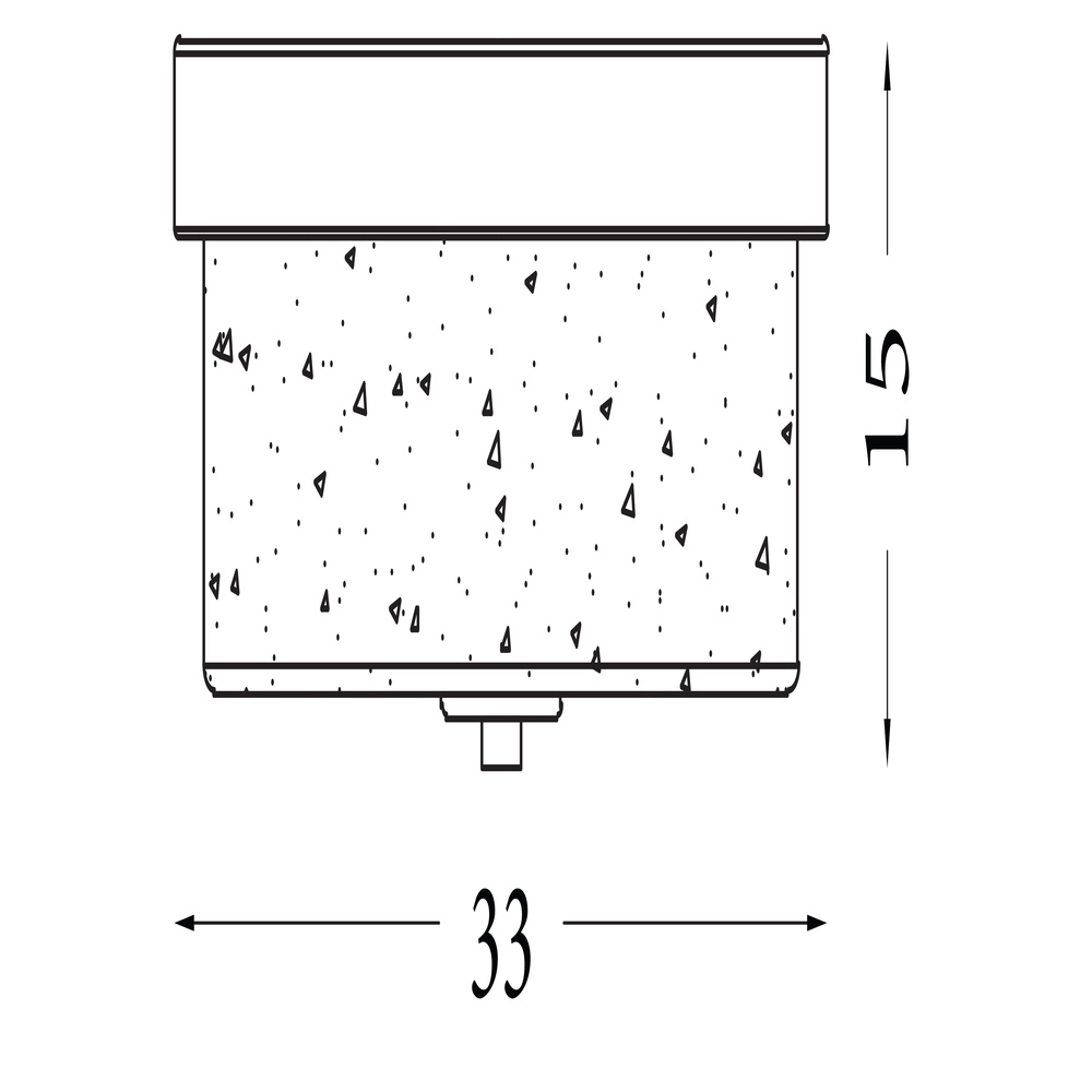 Plafonnier Preston Laiton antique Searchlight 5053423304892