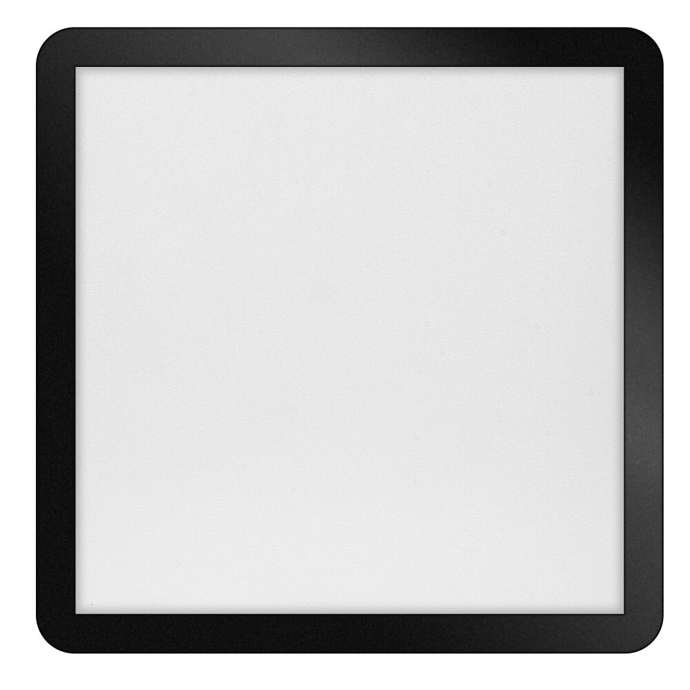 Plafonnier LED Anne Square 24w - 2700K - 40cm noir Plafonnier LED Anne Square 24w - 2700K - 40cm noir