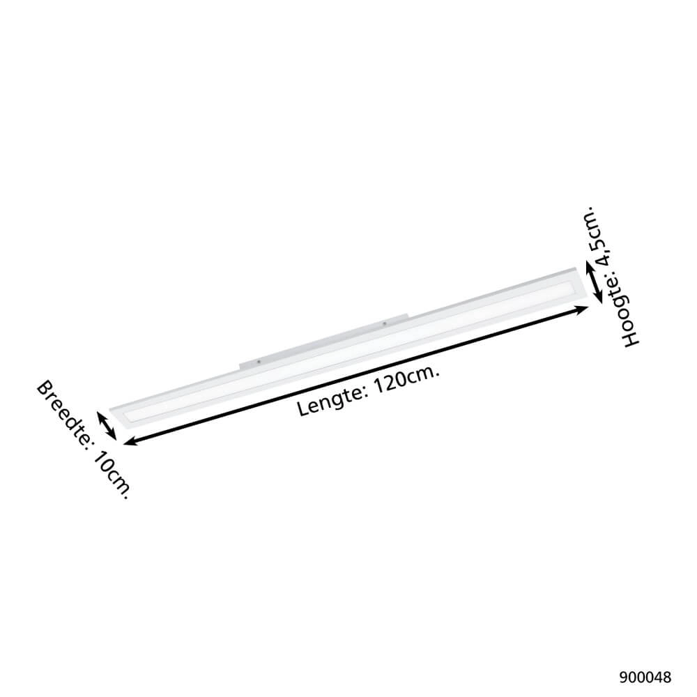 Plafonnier Zigbee Salobrena-Z 120x10cm Eglo 9008606221851