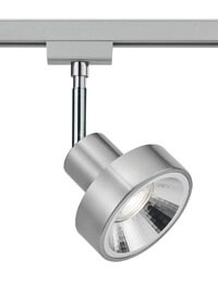 Spot rail 2 phases Duoline gris avec chrome Trio 4017807472073