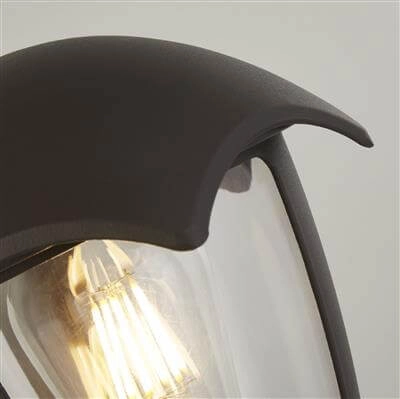 Lampe d'extérieur sur pied Bluebel 30 cm noir Searchlight 5053423189574