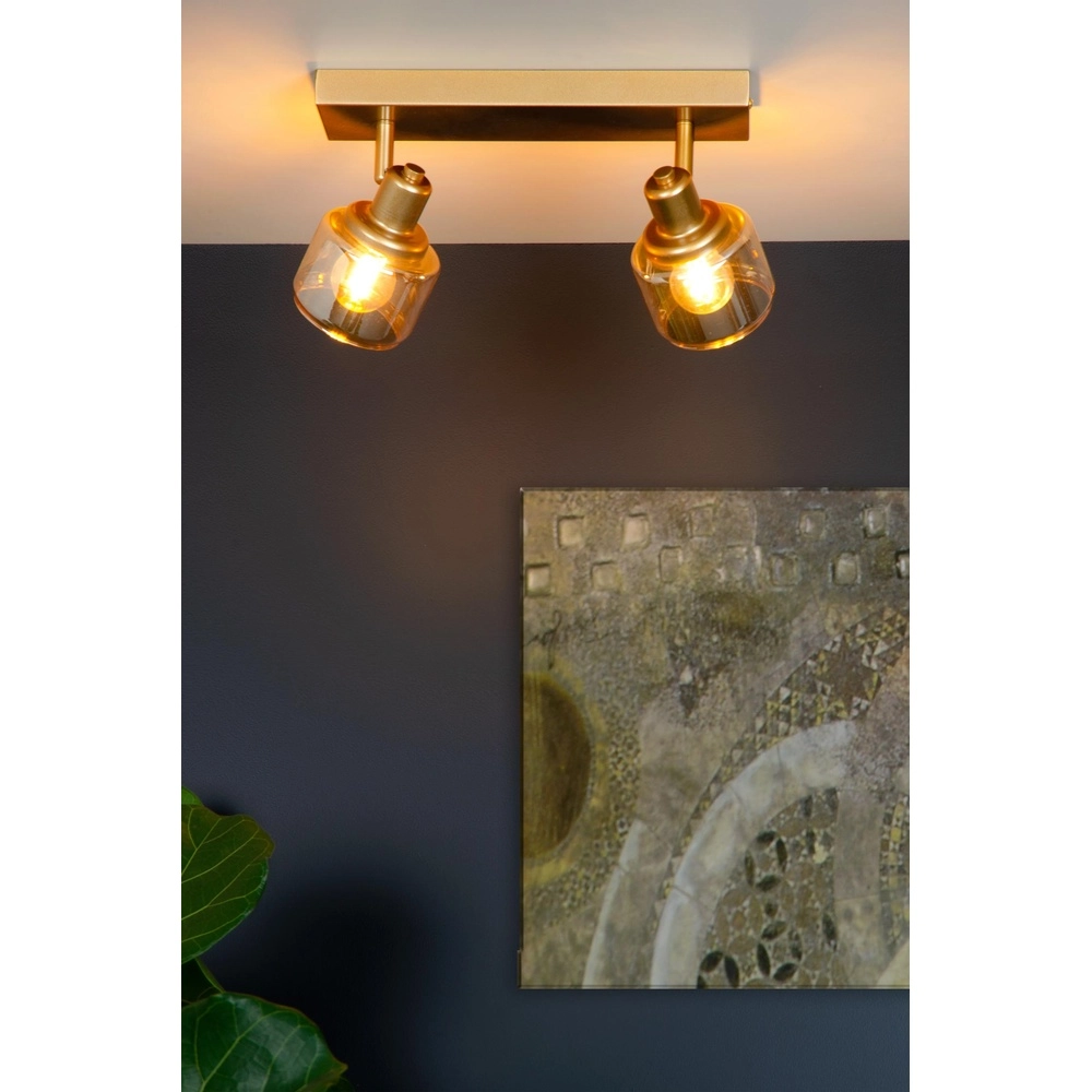 Lampe de plafond Bjorn Or 2-léger Lucide 5411212771223