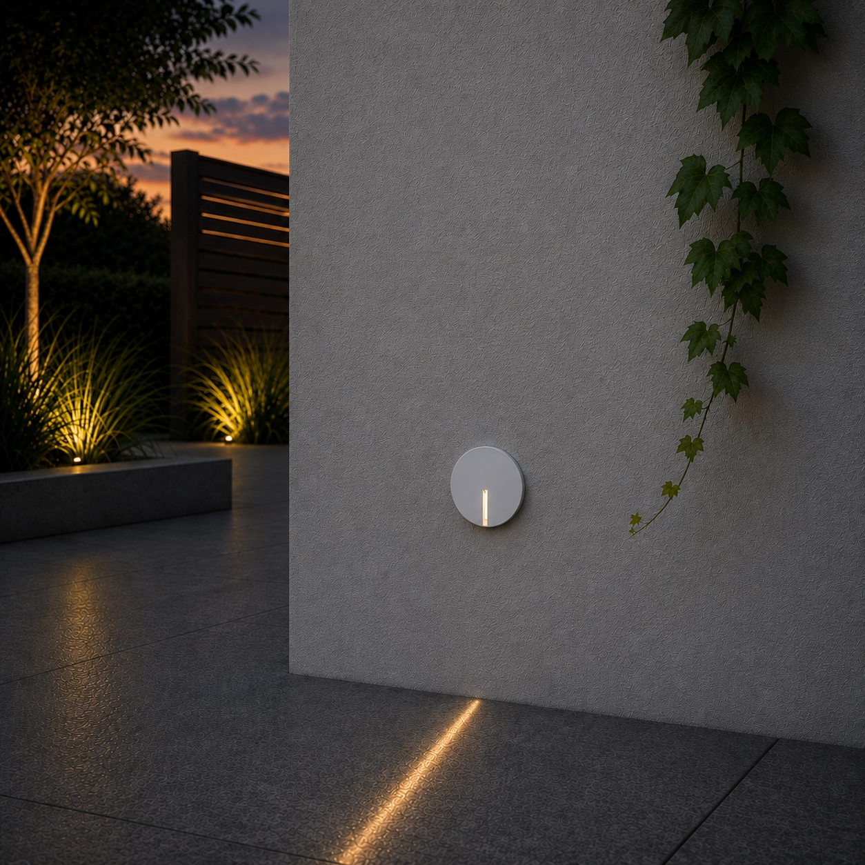 Lumière encastrée Aizen Rond blanc