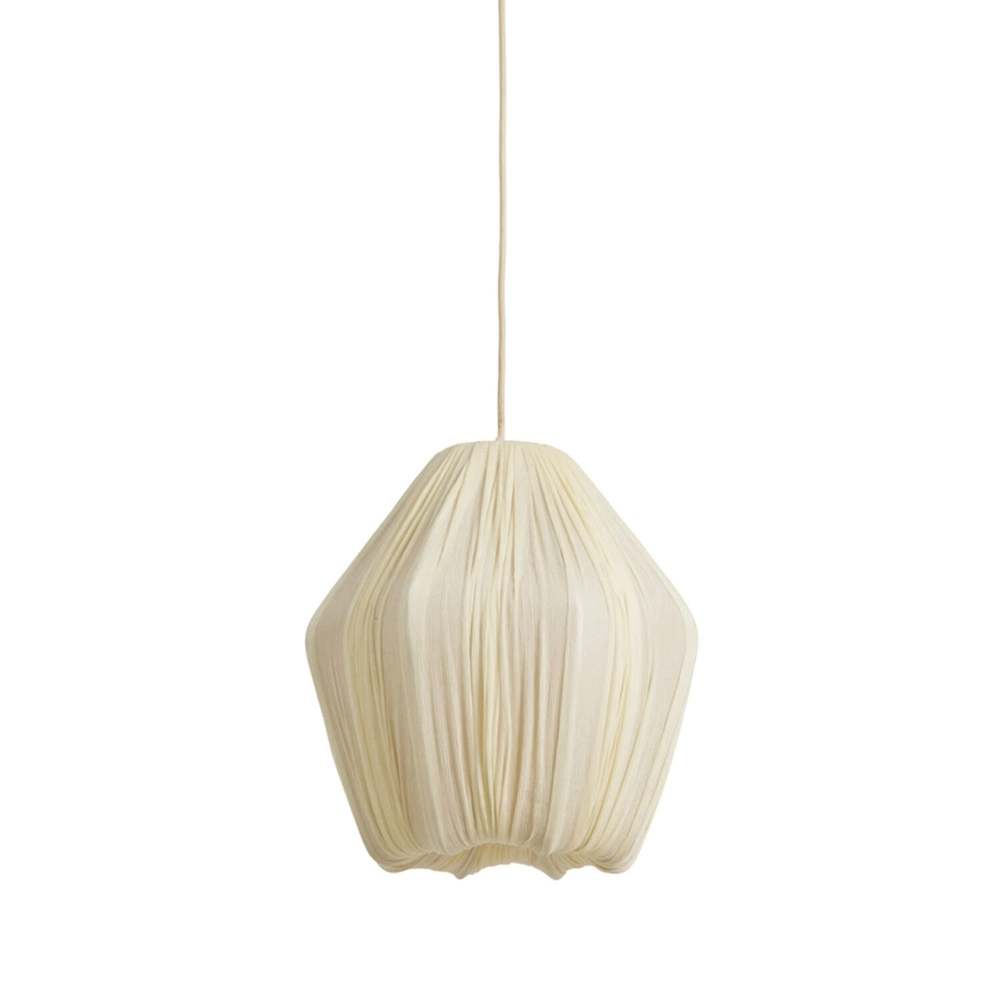 Lampe suspendue Tambisan blanc Ø 34cm
