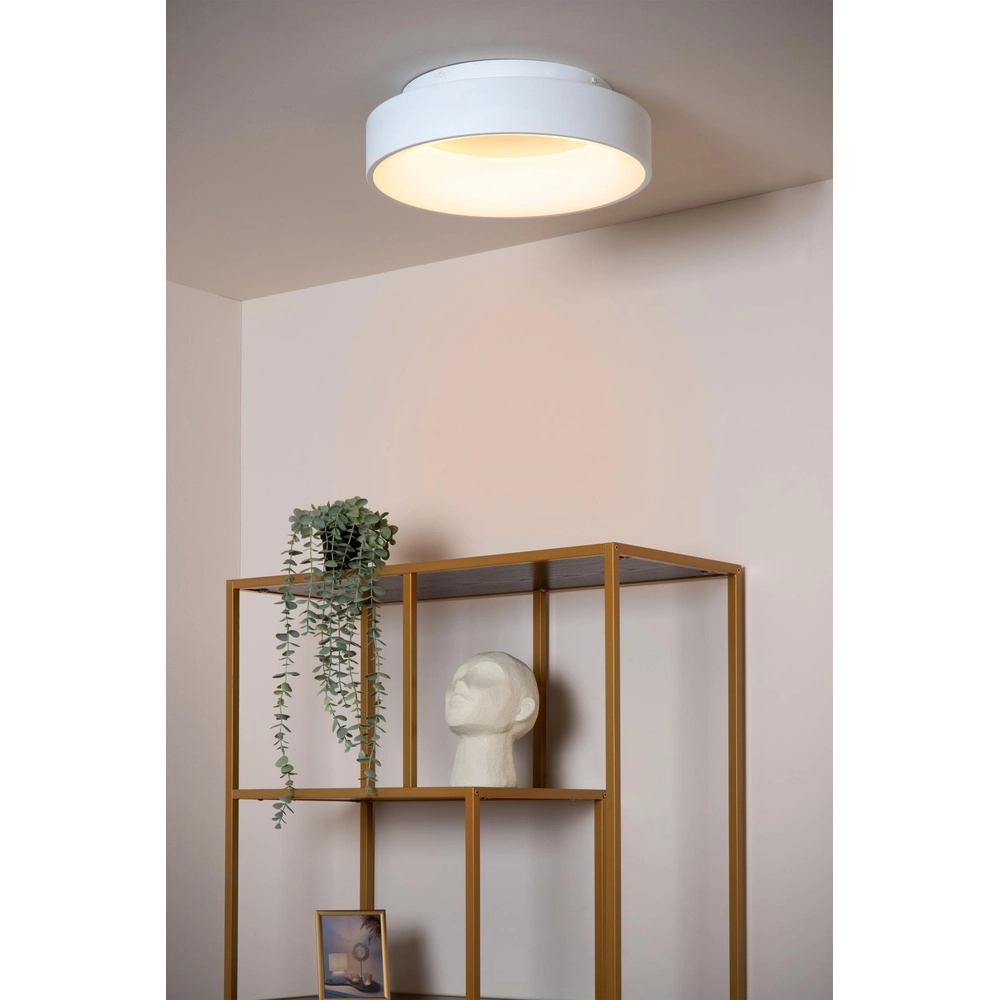 Lampe de plafond Mirage Ø 38 cm de blanc Lucide 5411212361219